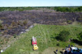 Bomberos controlan varias hectáreas incendiadas en San Cayetano